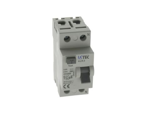 Wyłącznik różnicowoprądowy 2P 16A 30mA A 10kA