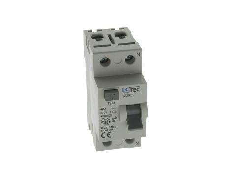 Wyłącznik różnicowoprądowy 2P 40A 30mA AC 10kA