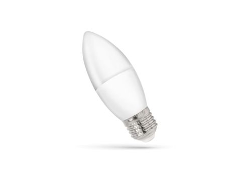 Żar. LED E27 230V 8W świecowa 620lm ciepła