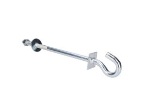 Śruba hakowa do wieszania uchwytów odciągowych 12/300mm Extralink