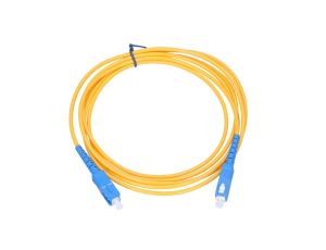 Patchcord Jednomodowy, Simplex, 3mm, 10m Extralink SC/UPC-SC/UPC