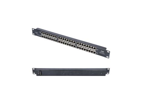 PoE Injector 24x 100Mb/s RJ45, Obudowa Rack Extralink 24 Portowy