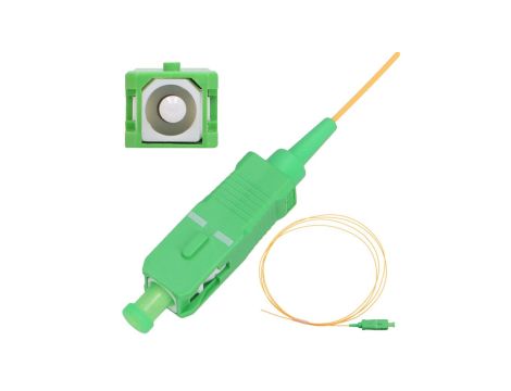 Pigtail Jednomodowy, 900um G.657A 1,5m, Easy strip, żółty Extralink SC/APC