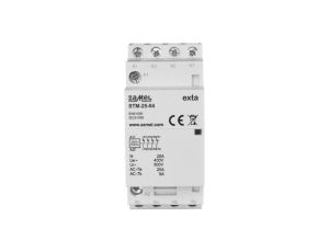 Stycznik modułowy instalacyjny 25A 4R 230V AC typ: STM-25-04 EXT10000294