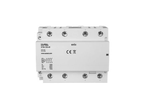 Stycznik modułowy instalacyjny 100A 4Z 230V AC typ: STM-100-40 EXT10000302