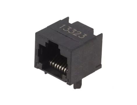 Gniazdo RJ45 8-PIN Układ 8p8c Blokowanie zatrzask u dołu 1-1705951-1
