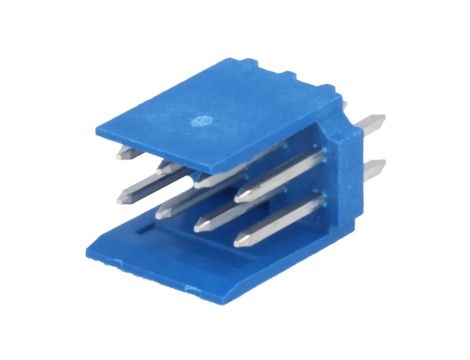 Gniazdo przewód-płytka męskie HE14 2,54mm 8-PIN THT 3A 281739-4
