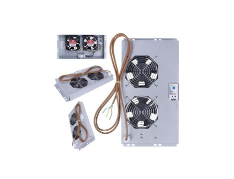 Wentylator dachowy x2 z termostatem PROGRESS