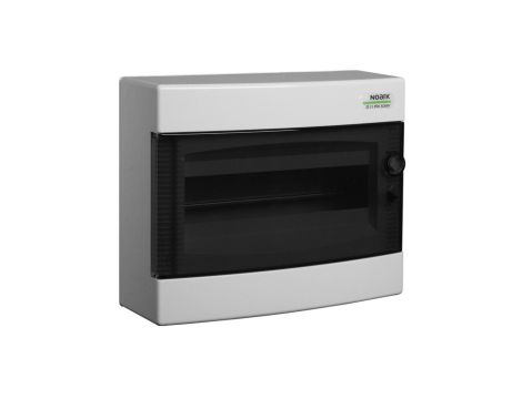 Rozdzielnica modułowa 1x12 natynkowa IP40 drzwi przeźroczyste PNS