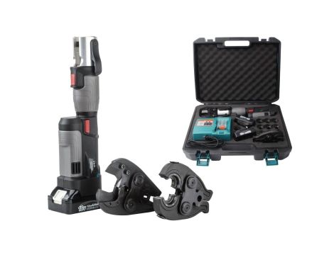 Praska akumulatorowa z nożycami + matryce 16-300 / EK300N SET 16-300 mm2 / Zaciskarka 16-25-35-50-70-95-120-150-185-240 mm2