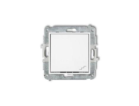 MINI Mechanizm łącznika schodowego biały mat 25MWP-3