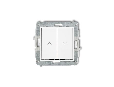 MINI Mechanizm łącznika żaluzjowego z podtrzymaniem biały mat 25MWP-88