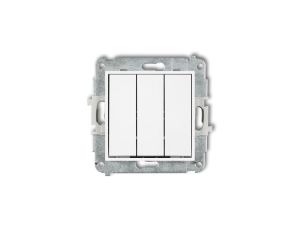 MINI Mechanizm łącznika potrójnego biały mat 25MWP-7