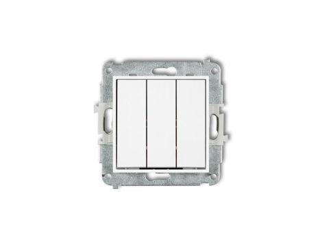 MINI Mechanizm łącznika potrójnego biały mat 25MWP-7