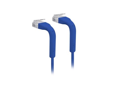 Kabel miedziany UniFi Cable, RJ45, 0,1m, Niebieski Ubiquiti U-Cable-Patch-RJ45-BL