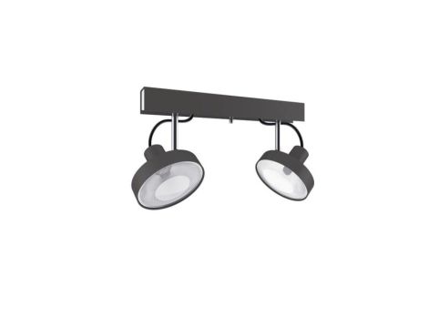 LAMPA SUFITOWA CROSS GRAPHITE 6957 Nowodvorski