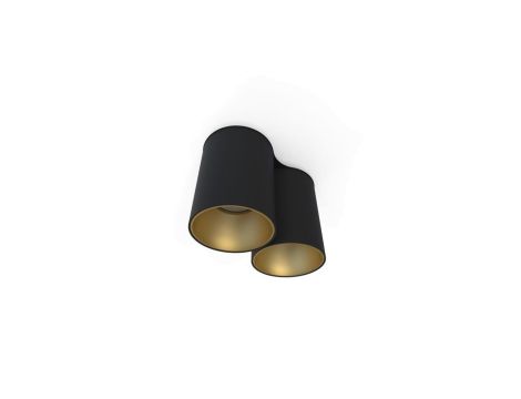 Spot EYE TONE II BLACK/GOLD 8087 Nowodvorski Lighting