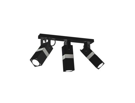 Lampa sufitowa VIDAR BLACK/CHROME 3xGU10 MLP6286 Milagro