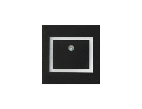 EVRA BLACK Barwa Ciepła 3000K. PIR. 12V EKS6902 Milagro