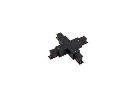 ŁĄCZNIK KRZYżOWY CZARNY CTLS POWER X CONNECTOR BLACK 8702 Nowodvorski