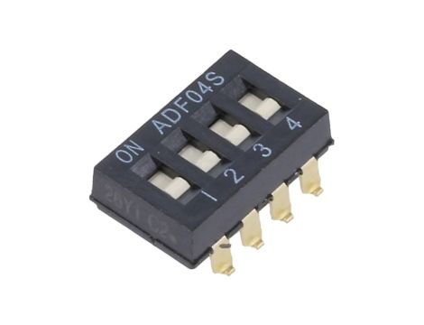 Przełącznik DIP-SWITCH Ilość sekcji: 4 ON-OFF -0,025A 24VDC 1-1825059-3