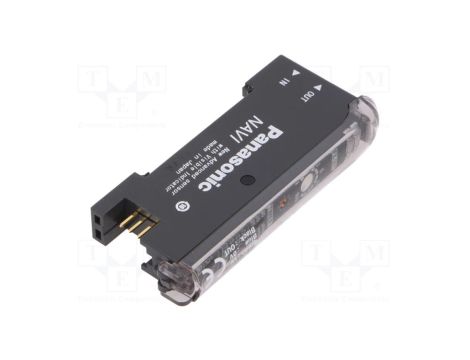 Czujnik wzmacniacz światłowodowy NPN IP40 12 - 24V DC -10 - 55C FX-311