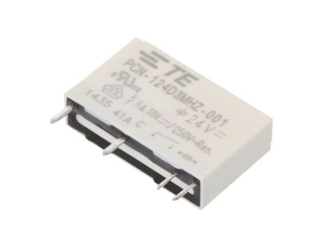 Przekaźnik elektromagnetyczny SPST-NO Cewka 24VDC 3A 240VAC 3A 30VDC 3-1461491-6