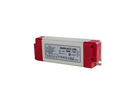 Zasilacz led meblowy 48W 12VDC EKO ip44