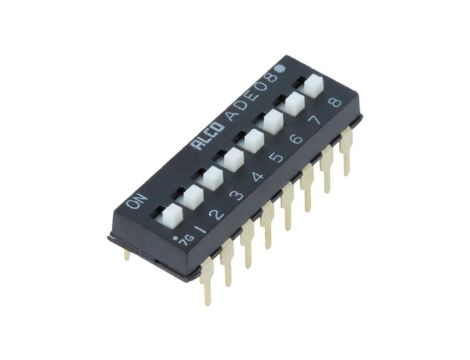 Przełącznik DIP-SWITCH ON-OFF 0,1A 24VDC Poz 2 THT 1825360-5