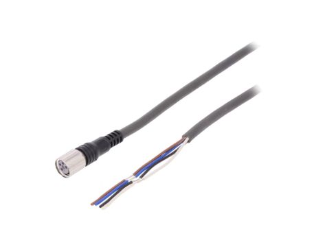Przewód przyłączeniowy M8 PIN 4 proste 5m wtyk CN-24A-C5