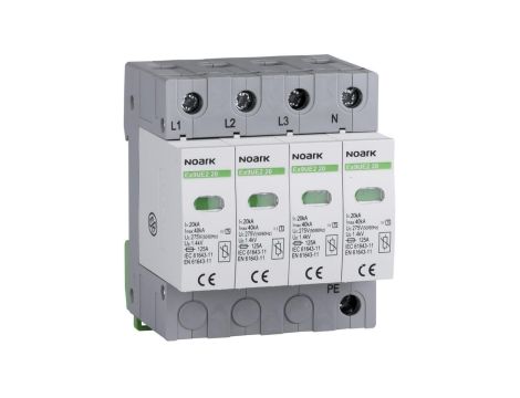 Ogranicznik przepięć Typ T2 4P 275V 20kA wymienna wkładka Ex9UE2