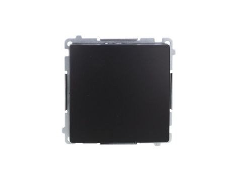 Simon Basic Łącznik jednobiegunowy (moduł) 16AX, 250V, zaciski śrubowe czarny BMW1A.01/49