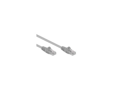 Patchcord Cat5e UTP CCA 3m szary