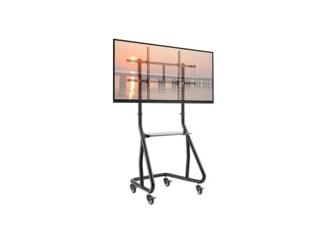 Stojak Mobilny do Telewizora 60-105 Cali 100kg z Półką AV