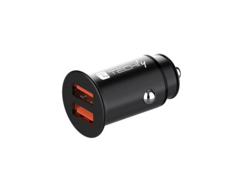 Samochodowa Szybka Mini Ładowarka 2x USB 36W 3A 5-12V