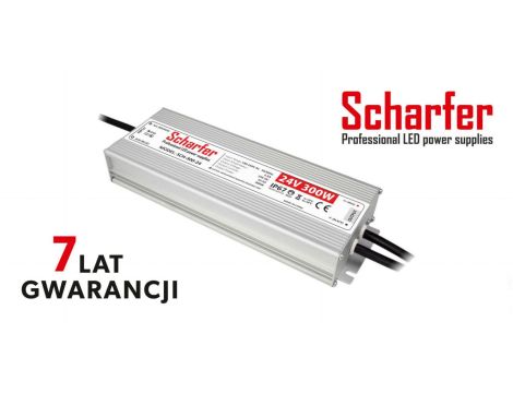 Zasilacz led hermetyczny 24V 300W Scharfer 7Y