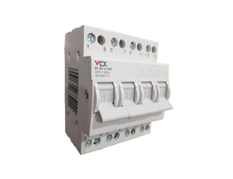 Przełącznik modułowy sieć-agregat 1-0-2 4P 63A SF463