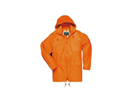 KURTKA PRZECIWDESZCZOWA S440 POMARAŃCZOWA ROZMIAR M