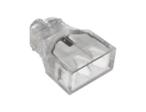 SZYBKOZŁĄCZKA 2*0,5-2,5MM2 TRANSPARENTNA/BIAŁY 10 SZTUK