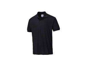 KOSZULKA POLO NAPLES, B210 CZARNA ROZMIAR M