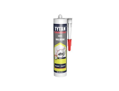 AKRYL TYTAN MALARSKI 280ML BIAŁY