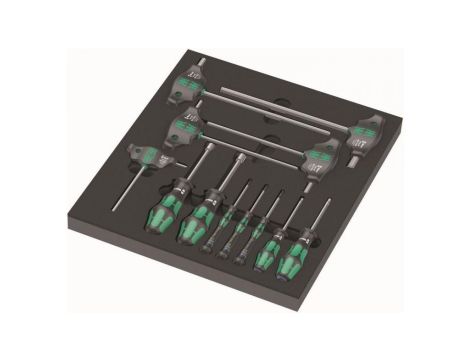 WKŁADKA PIANKOWA Z WKRĘTAKAMI DO ŚRUB I WKRĘTÓW SET1, 12CZ,