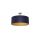 Lampa sufitowa BEN NAVY BLUE/GOLD 3xE27 MLP6457 Milagro