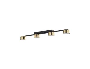 Lampa sufitowa DALLAS GOLD/BLACK 6095 TK LIGHTING