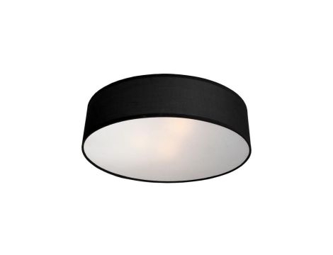 Sufitowa lampa ALTO z czarnym abażurem tkanina 3xE14 LP-81008/3C BK Light Prestige