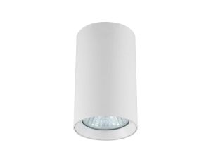 Spot tuba natynkowa biała MANACOR do salonu 9cm na GU10 LP-232/1D-90 WH Light Prestige