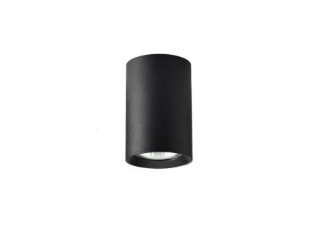 Czarny spot MANACOR 9cm do holu na GU10 LP-232/1D - 90 czarne Light Prestige