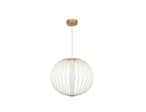 Lampa wisząca Treviso LED złota LP-798/1P Light Prestige