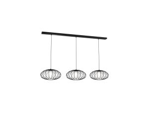 Lampa Wisząca KRONOS BLACK 3xE14 MLP4424 Milagro