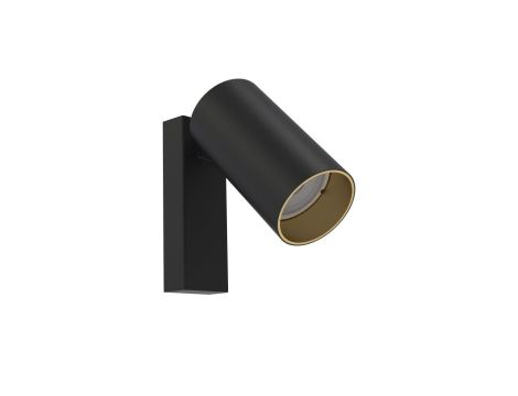 Kinkiet z włącznikiem MONO I BLACK/GOLD 7764 Nowodvorski Lighting